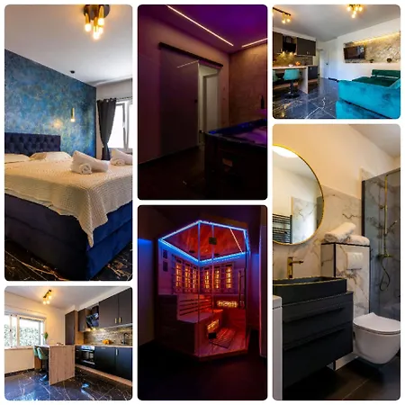 Luxury Hedone Near The Bridge With Private Zone Apartamento Zadar