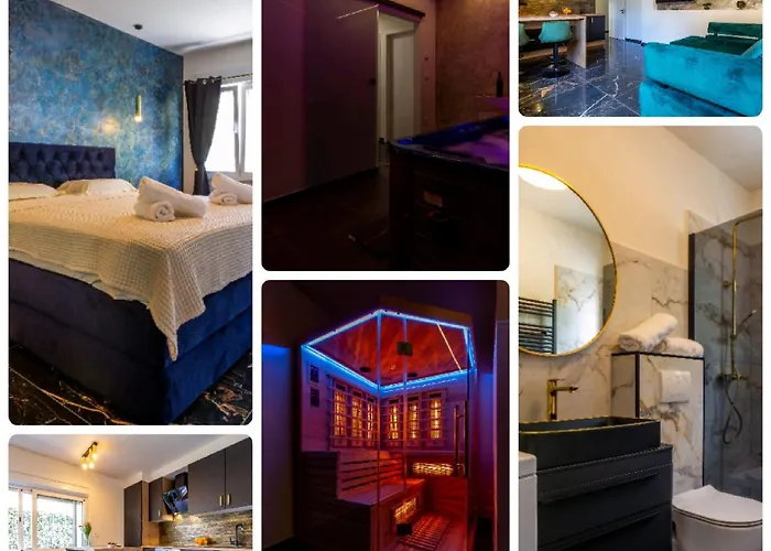 Luxury Hedone Near The Bridge With Private Zone Apartamento Zadar